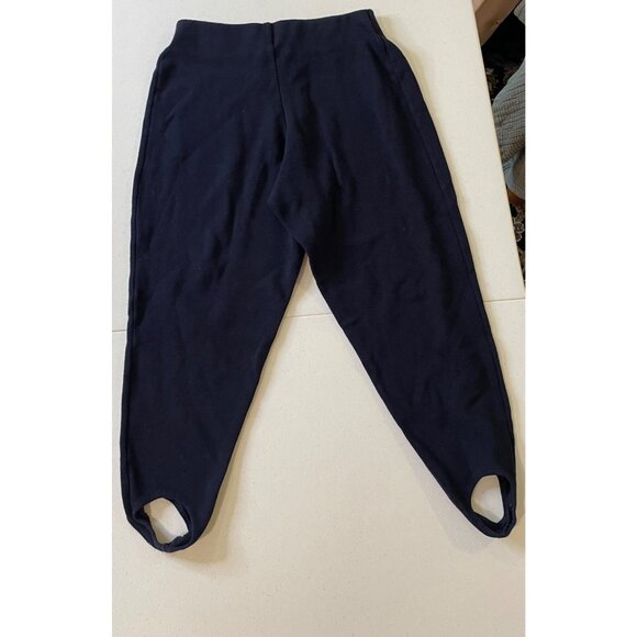 Vtg Casual Corner Womens Stirrup Leggings‎ Size M Short Capsule Neutral Basic - Picture 9 of 12